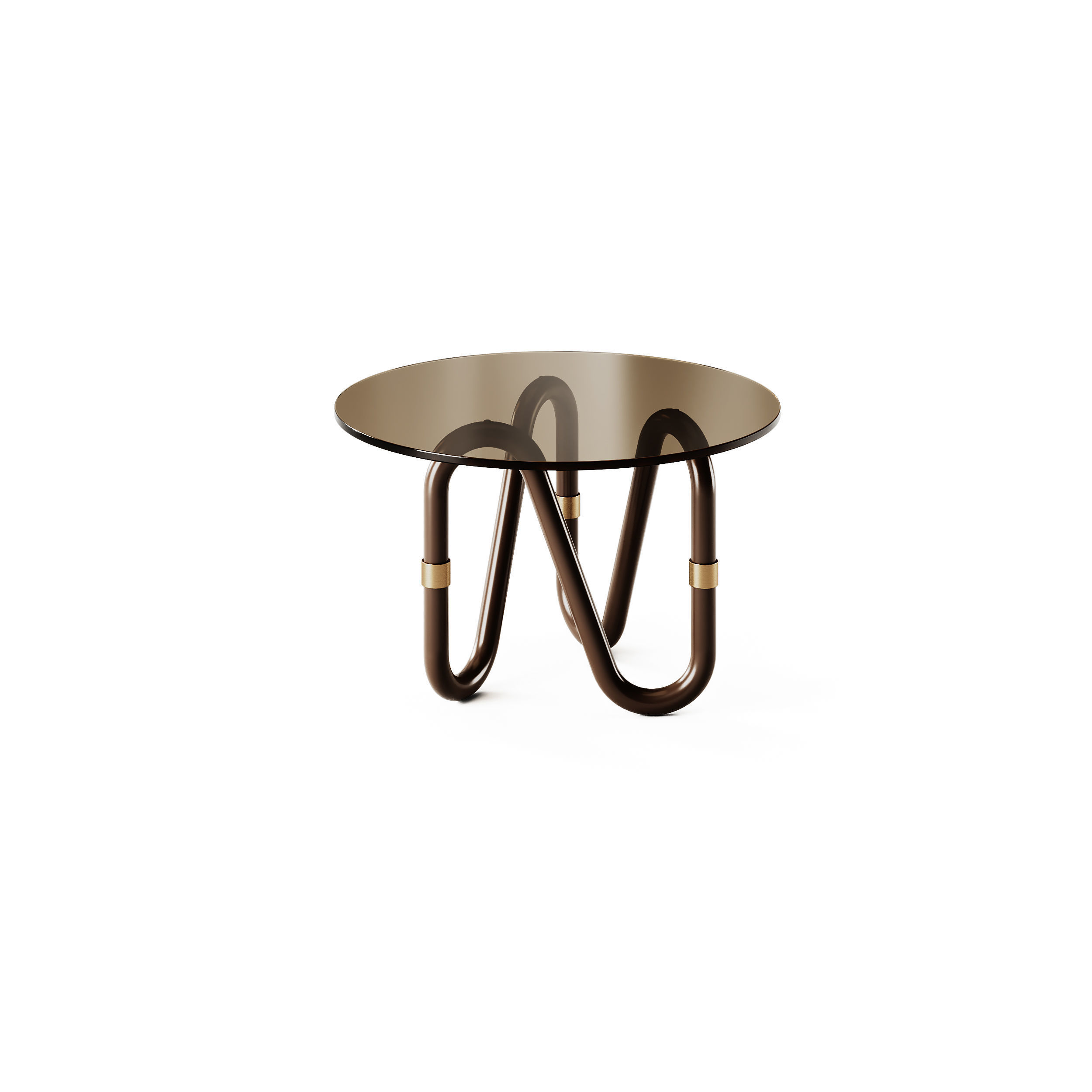 Borzalino Flow Glass Coffee Tables 3D model_2