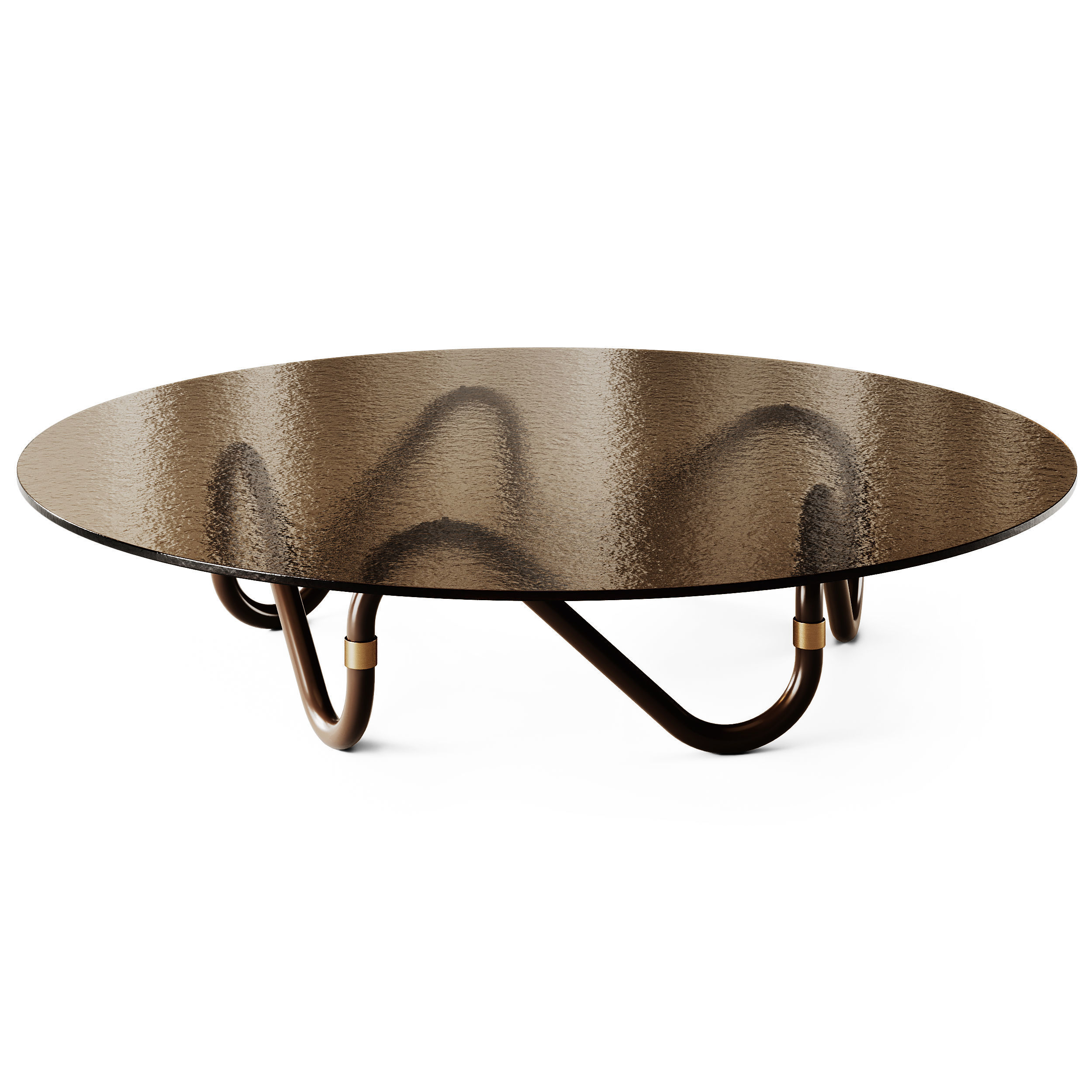 Borzalino Flow Glass Coffee Tables 3D model_1