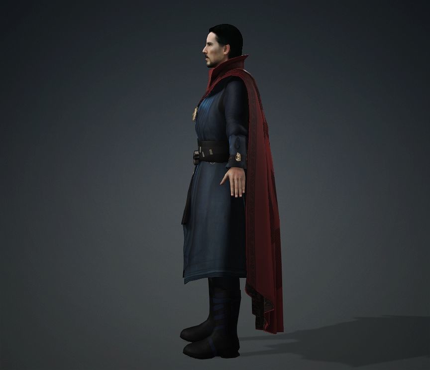 Doctor Strange in the Multiverse of Madness Benedict Cumberbatch 3D model_14