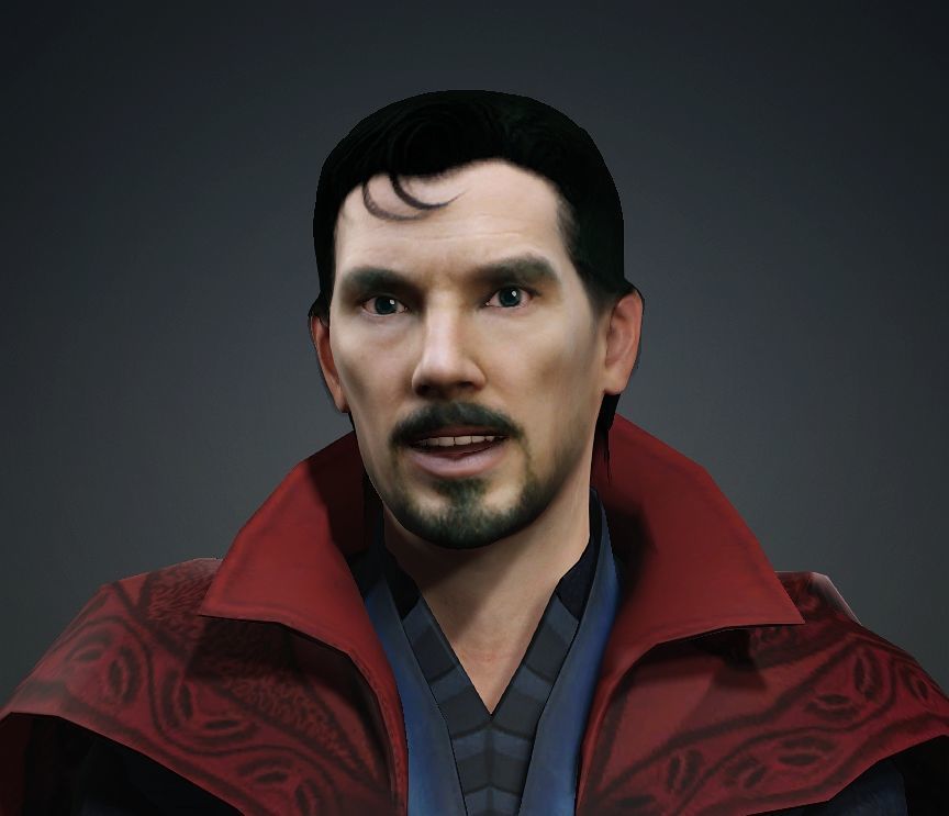 Doctor Strange in the Multiverse of Madness Benedict Cumberbatch 3D model_9