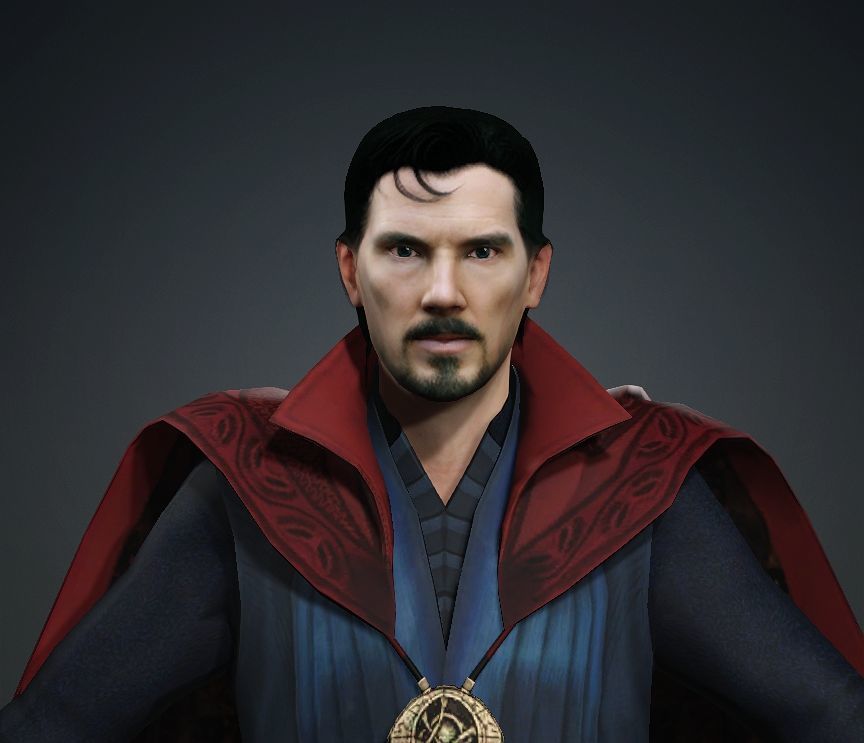 Doctor Strange in the Multiverse of Madness Benedict Cumberbatch 3D model_6