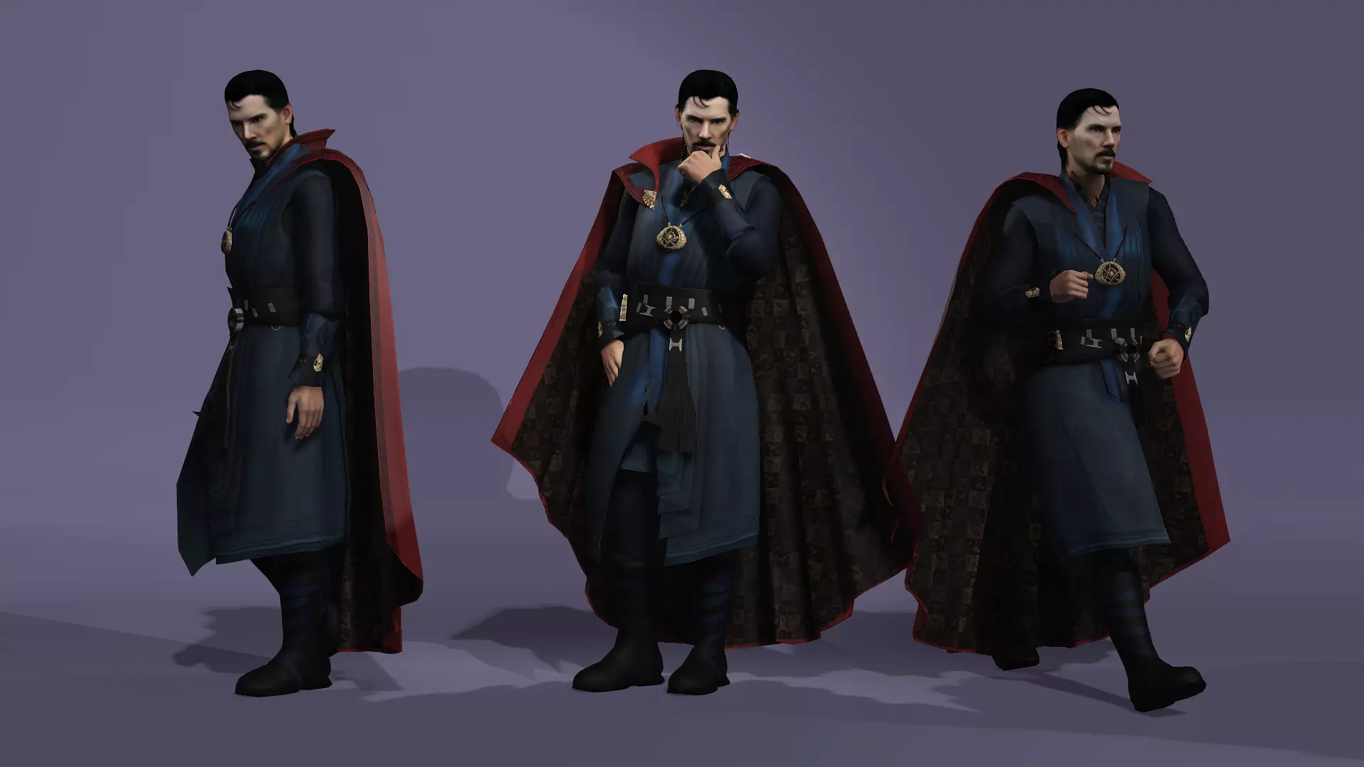 Doctor Strange in the Multiverse of Madness Benedict Cumberbatch 3D model_2