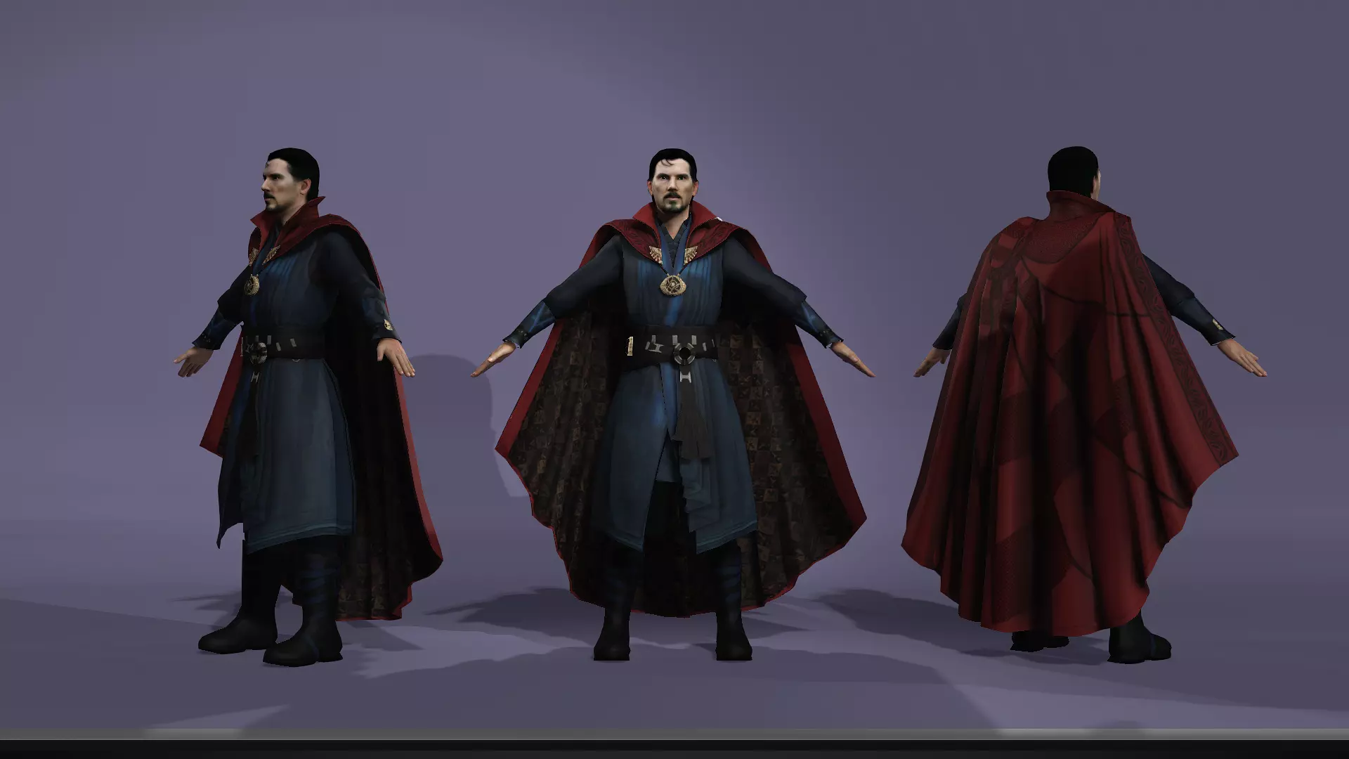 Doctor Strange in the Multiverse of Madness Benedict Cumberbatch 3D model_0