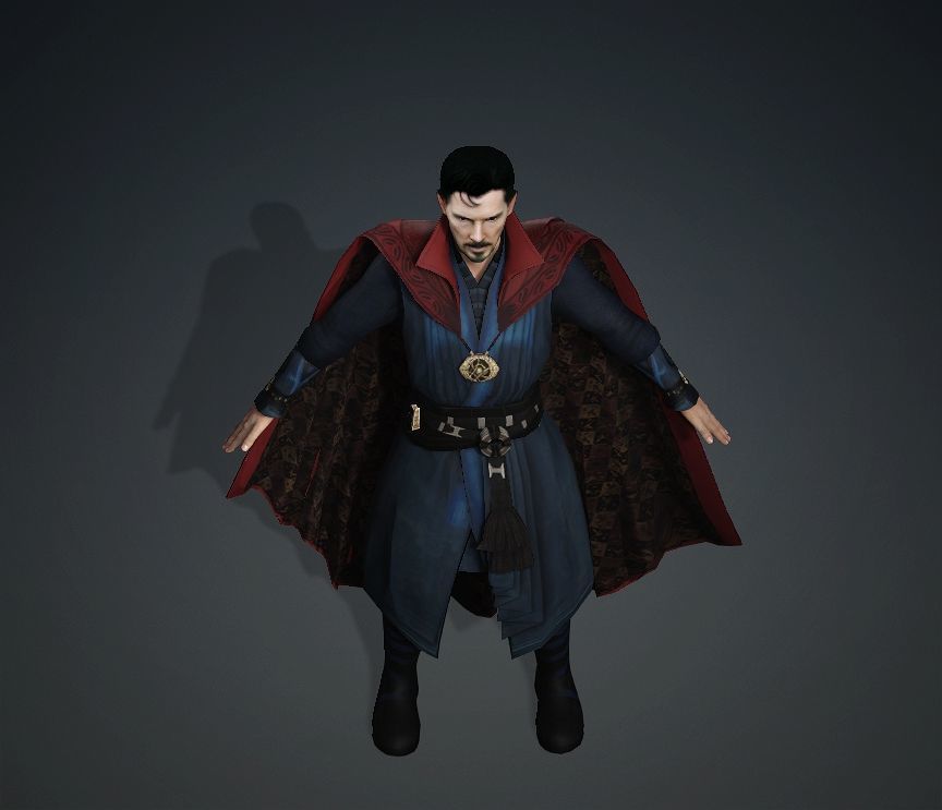 Doctor Strange in the Multiverse of Madness Benedict Cumberbatch 3D model_16