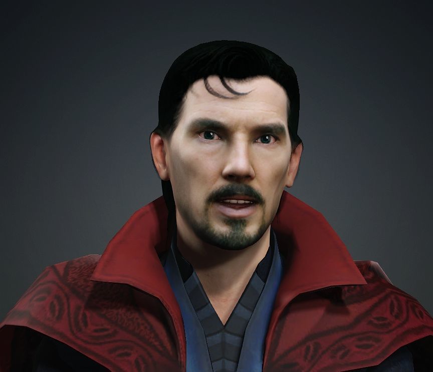 Doctor Strange in the Multiverse of Madness Benedict Cumberbatch 3D model_10