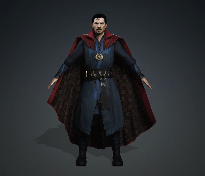 Doctor Strange in the Multiverse of Madness Benedict Cumberbatch 3D model_12