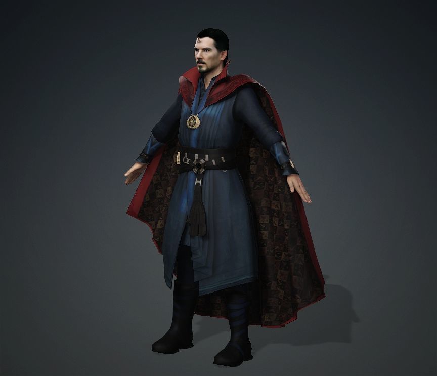 Doctor Strange in the Multiverse of Madness Benedict Cumberbatch 3D model_13
