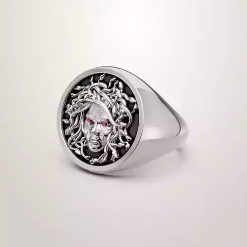 Gorgo Medusa Ring Anello Medusa
