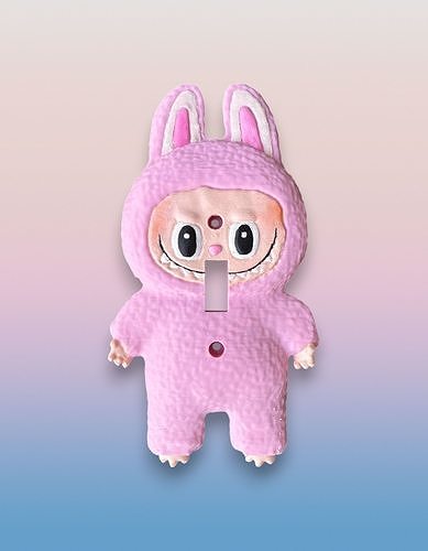 Labubu Light Plate 3D print model