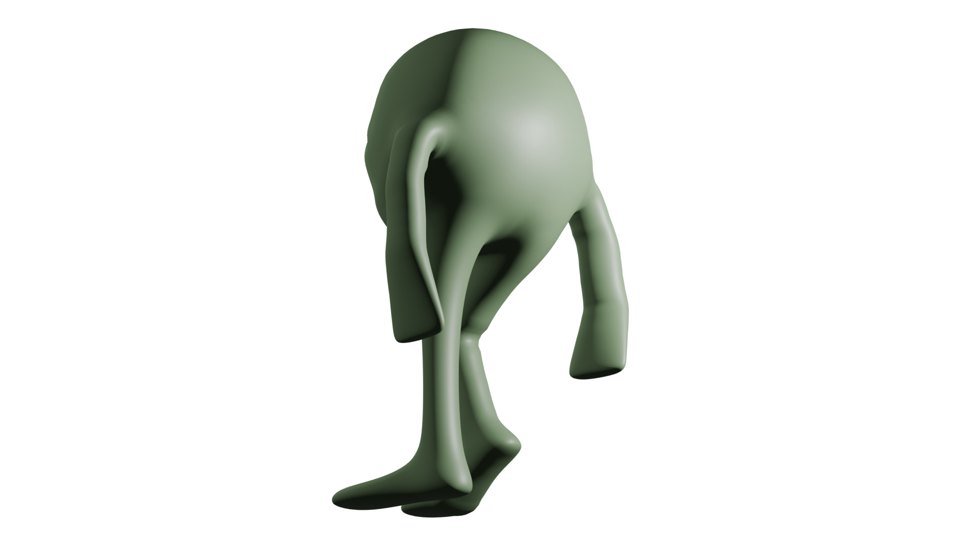 Bank the Nomial Low-poly 3D model_4