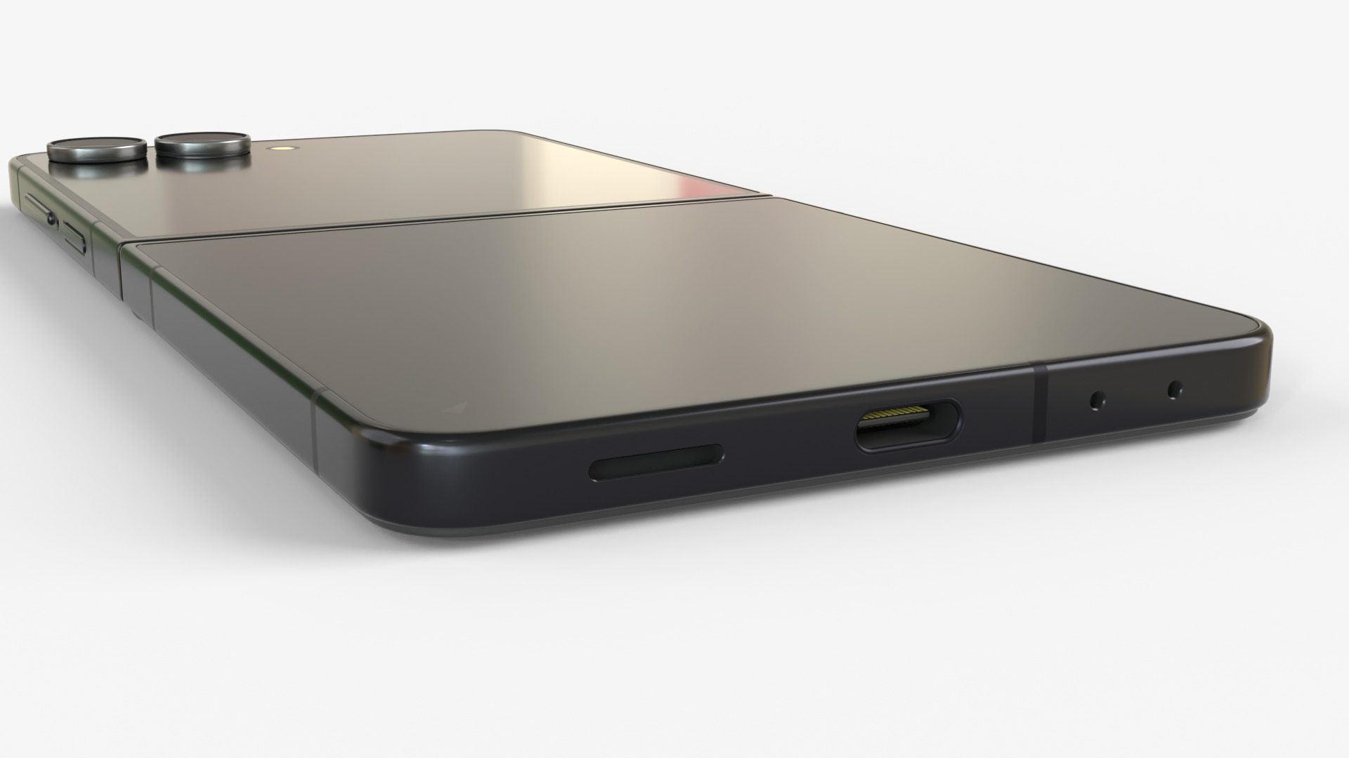 Samsung Galaxy Z Flip 7 Jetblack 3D model_8