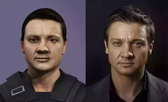 Hawkeye from marvel Clinton Francis Barton Jeremy Renner
