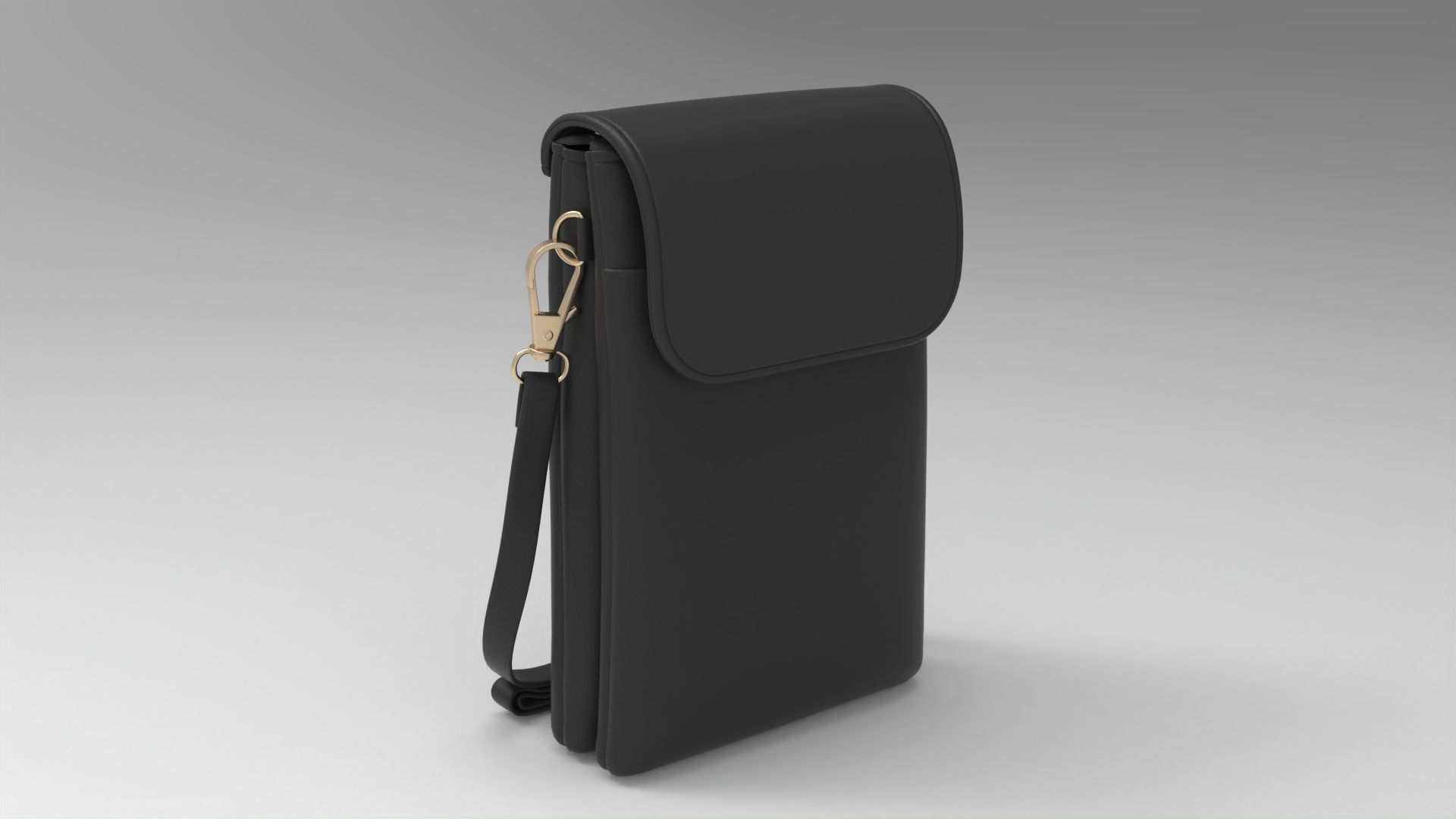 Highly Detailed Handbag Purse Model 008 Low-poly 3D model_2