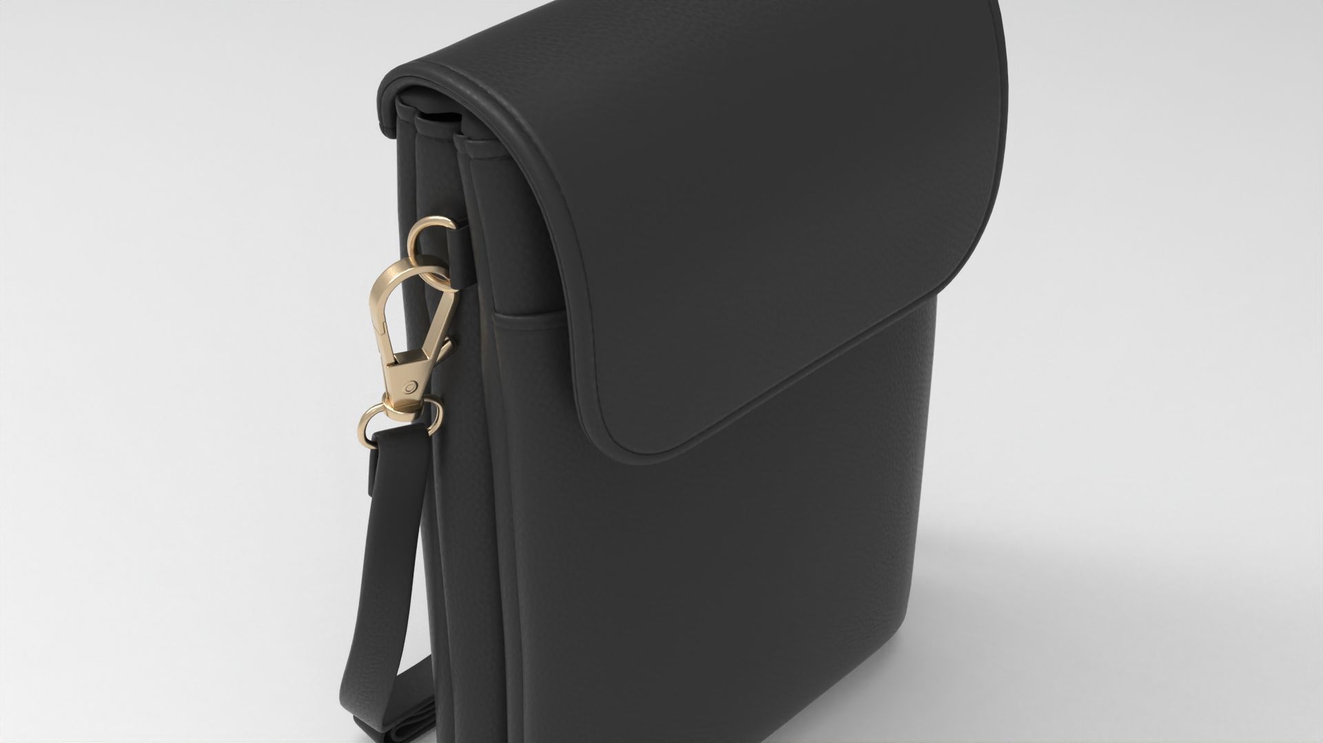 Highly Detailed Handbag Purse Model 008 Low-poly 3D model_3