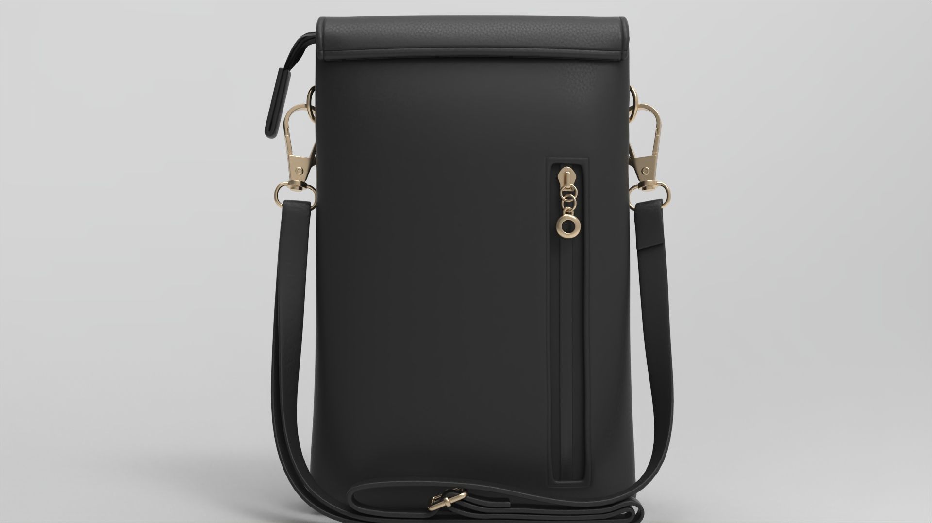 Highly Detailed Handbag Purse Model 008 Low-poly 3D model_5