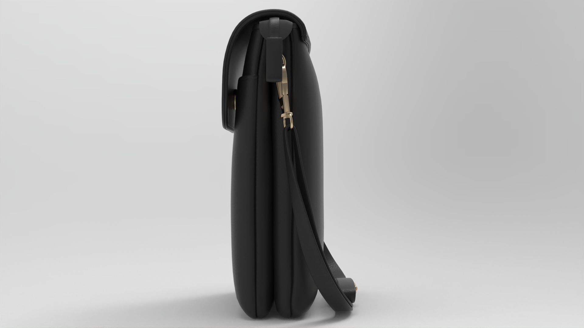 Highly Detailed Handbag Purse Model 008 Low-poly 3D model_7