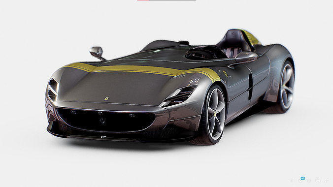 Ferrari Monza SP1 2019 3D model