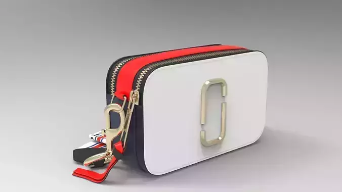 Highly Detailed Handbag Purse Model 002