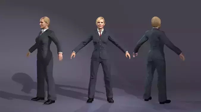 Realistic Woman Cate Blanchett from Squid Game Season 3