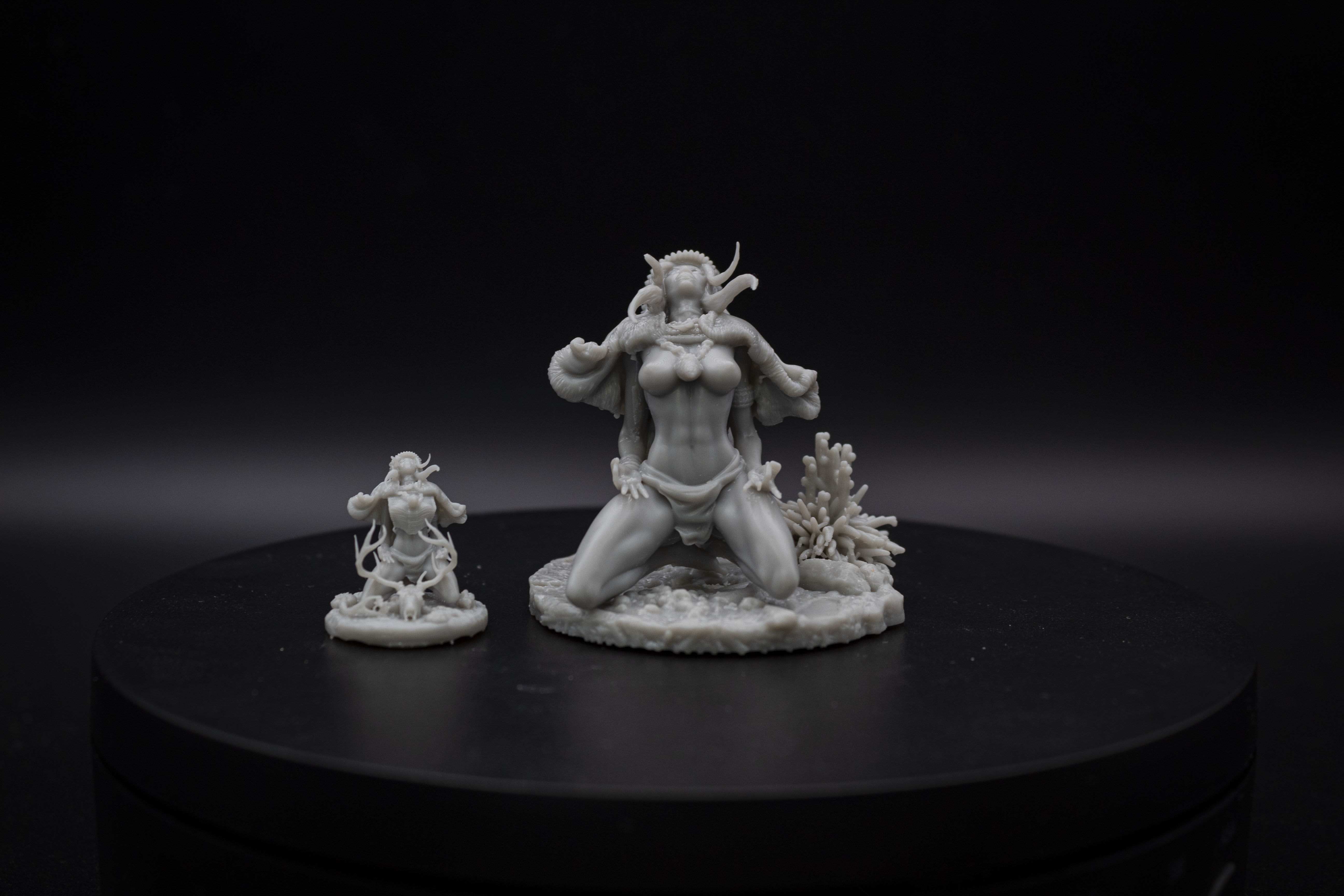 Aiyana Haseya STL Miniature  Trance Ritual 32mm Scale 3D print model_12