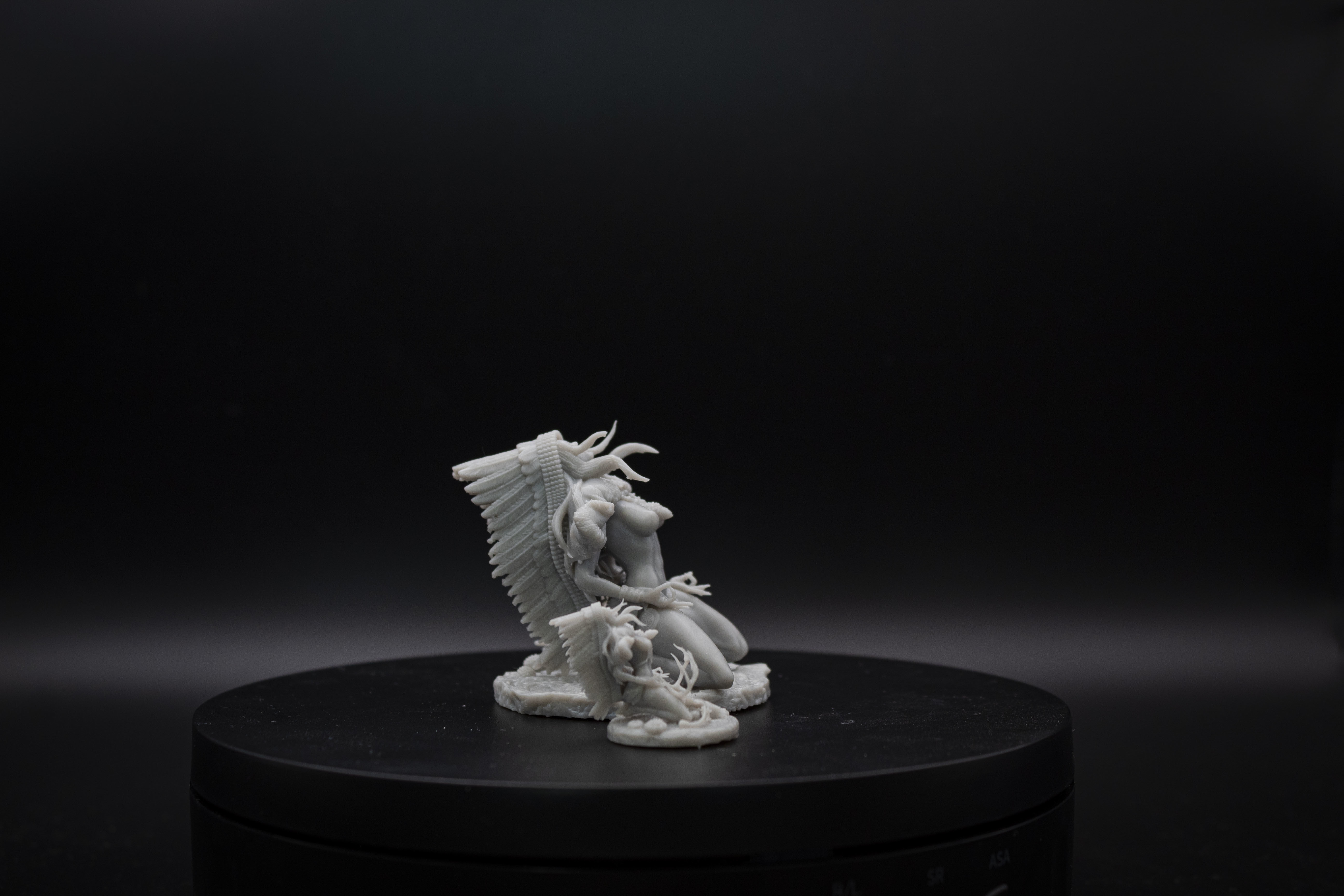 Aiyana Haseya STL Miniature  Trance Ritual 32mm Scale 3D print model_15