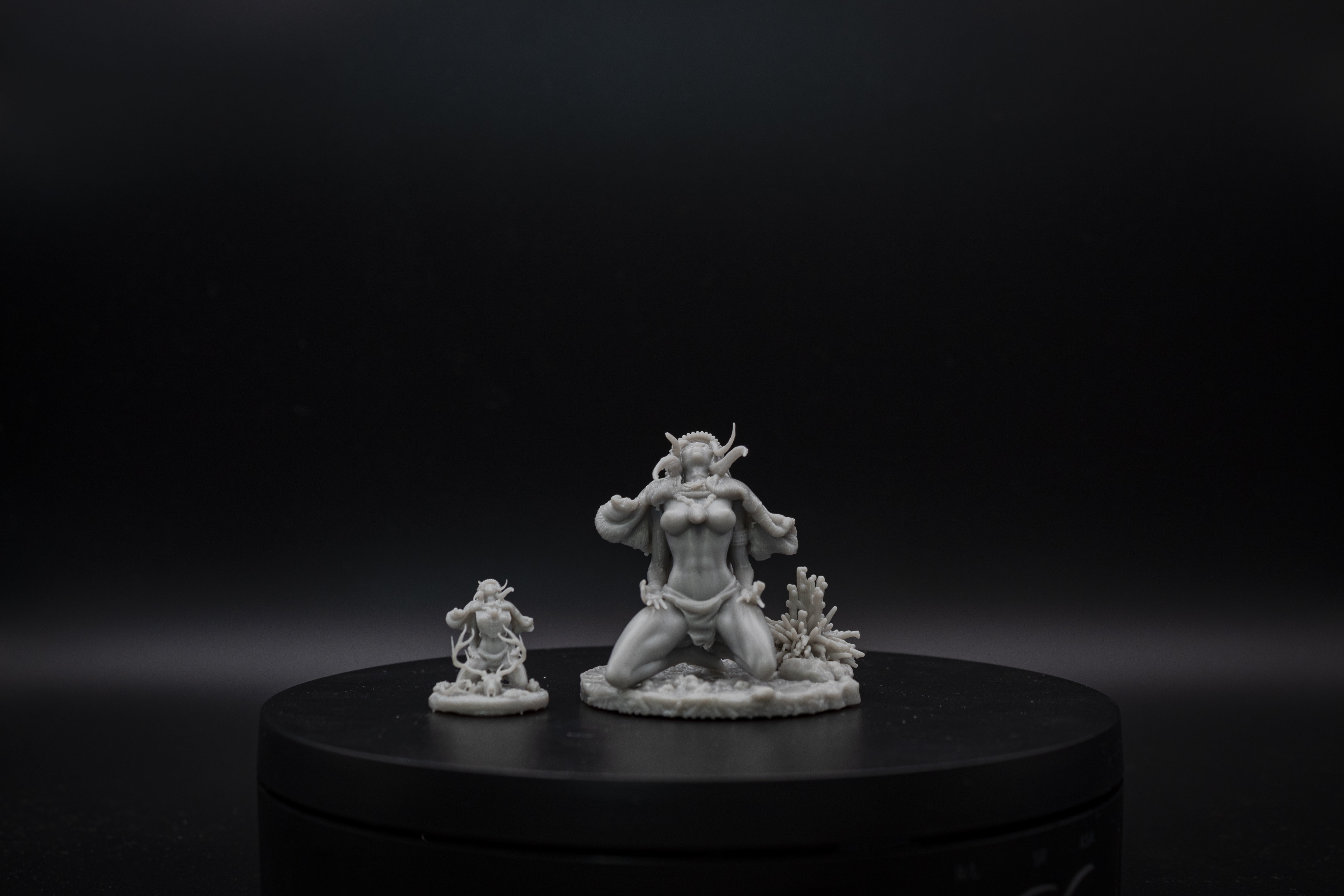 Aiyana Haseya STL Miniature  Trance Ritual 32mm Scale 3D print model_13