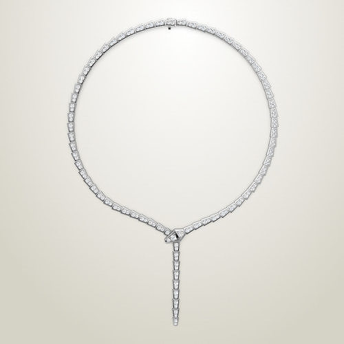 Bvlgari Serpenti Necklace full pave diamonds 3D print model