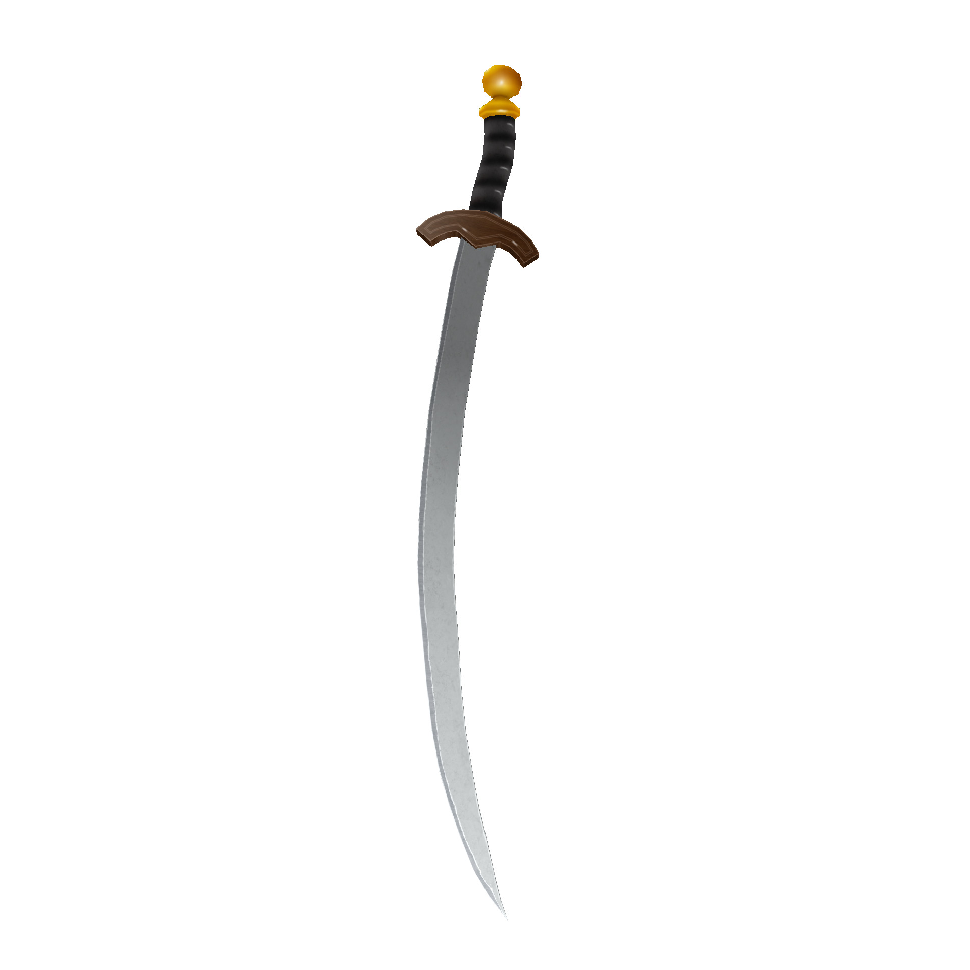 Hand Painted Swords Bundle 3D Model Collection_1