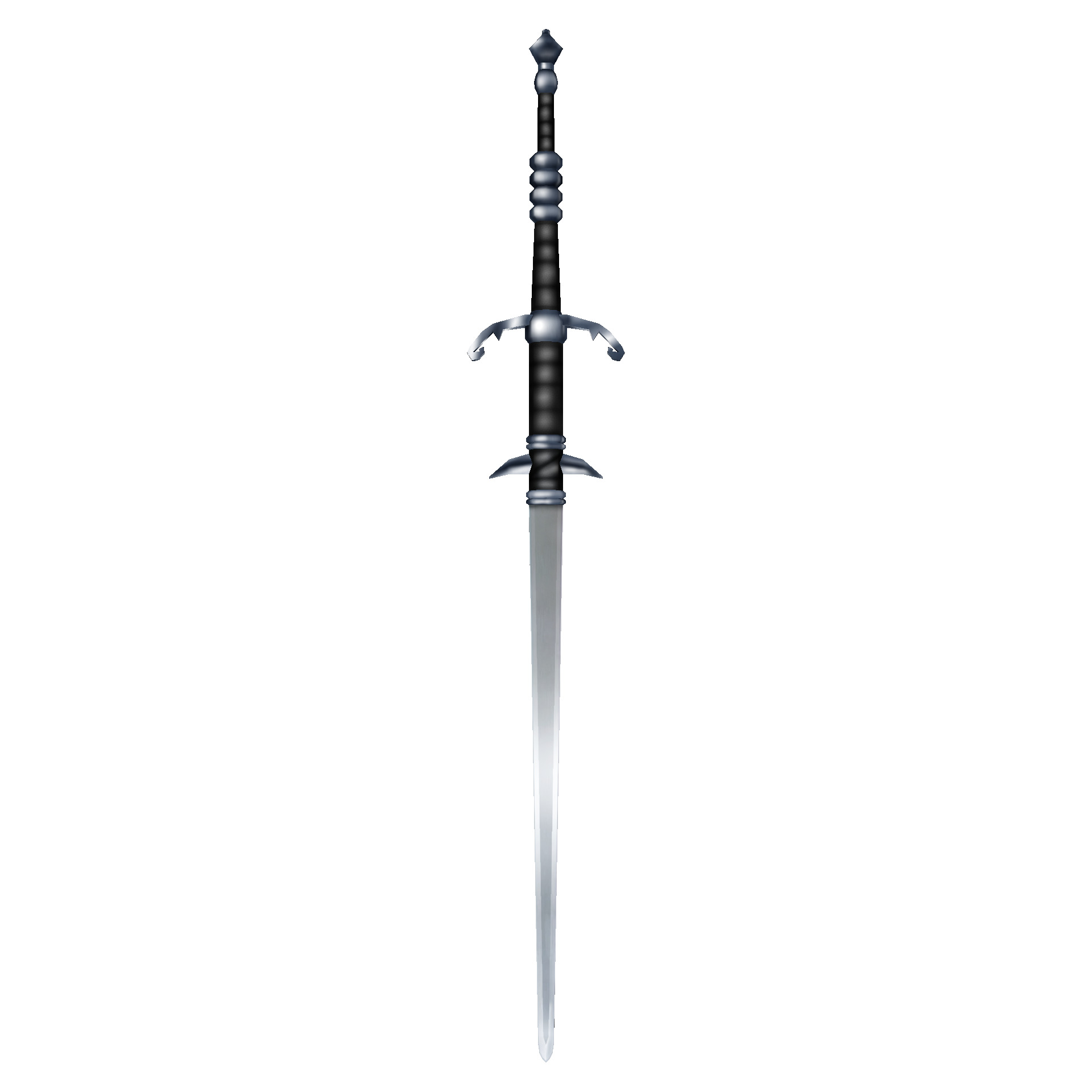 Hand Painted Swords Bundle 3D Model Collection_62