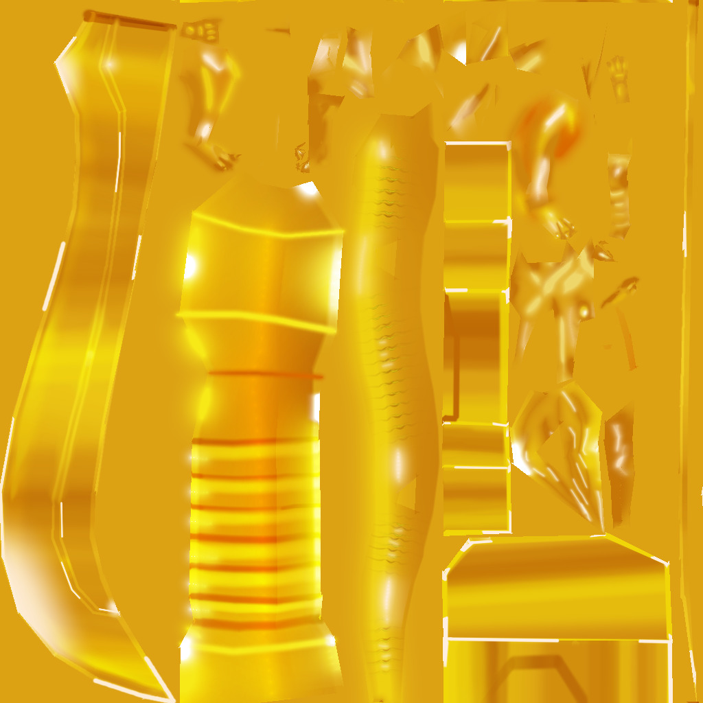 Hand Painted Swords Bundle 3D Model Collection_94