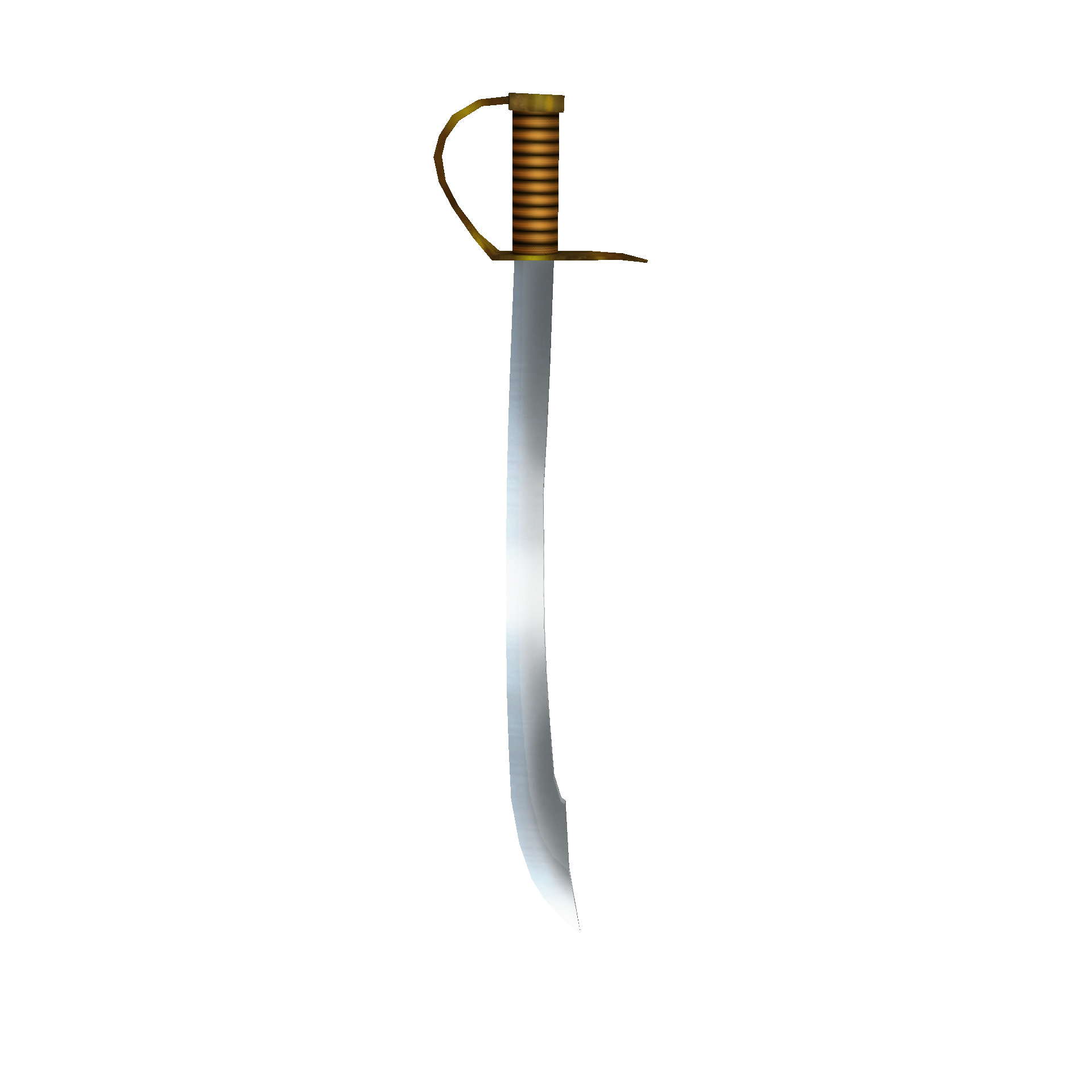 Hand Painted Swords Bundle 3D Model Collection_49