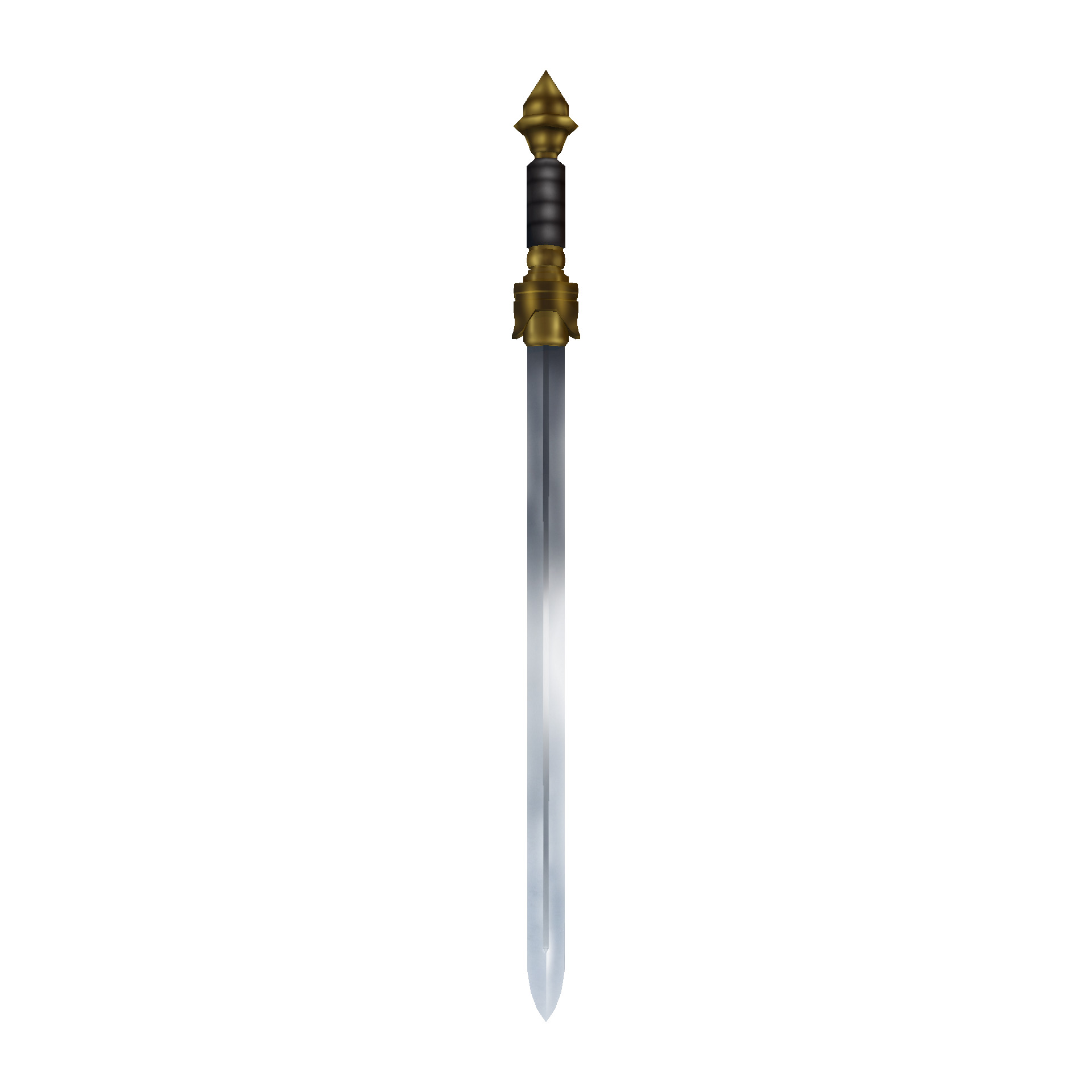 Hand Painted Swords Bundle 3D Model Collection_51