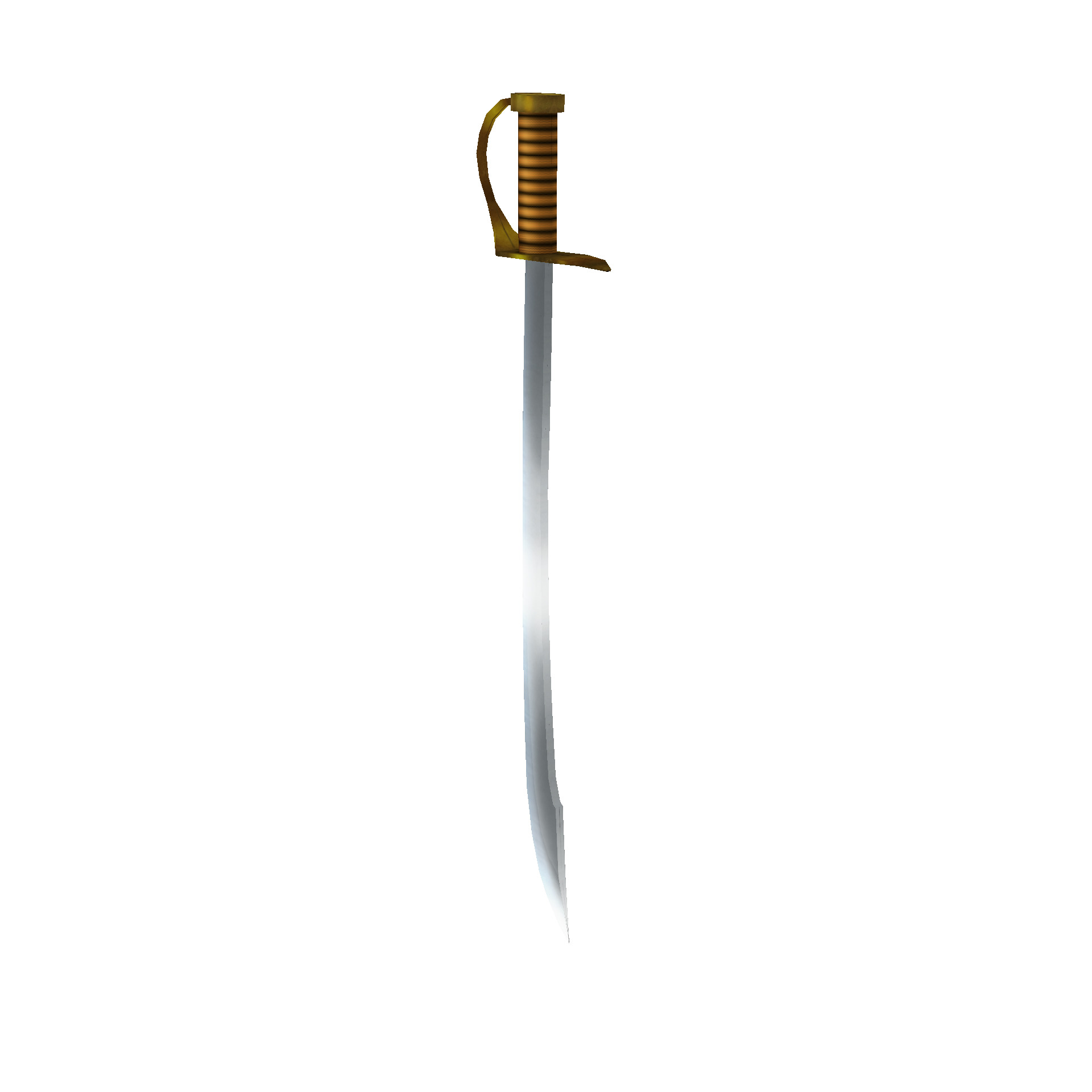 Hand Painted Swords Bundle 3D Model Collection_58