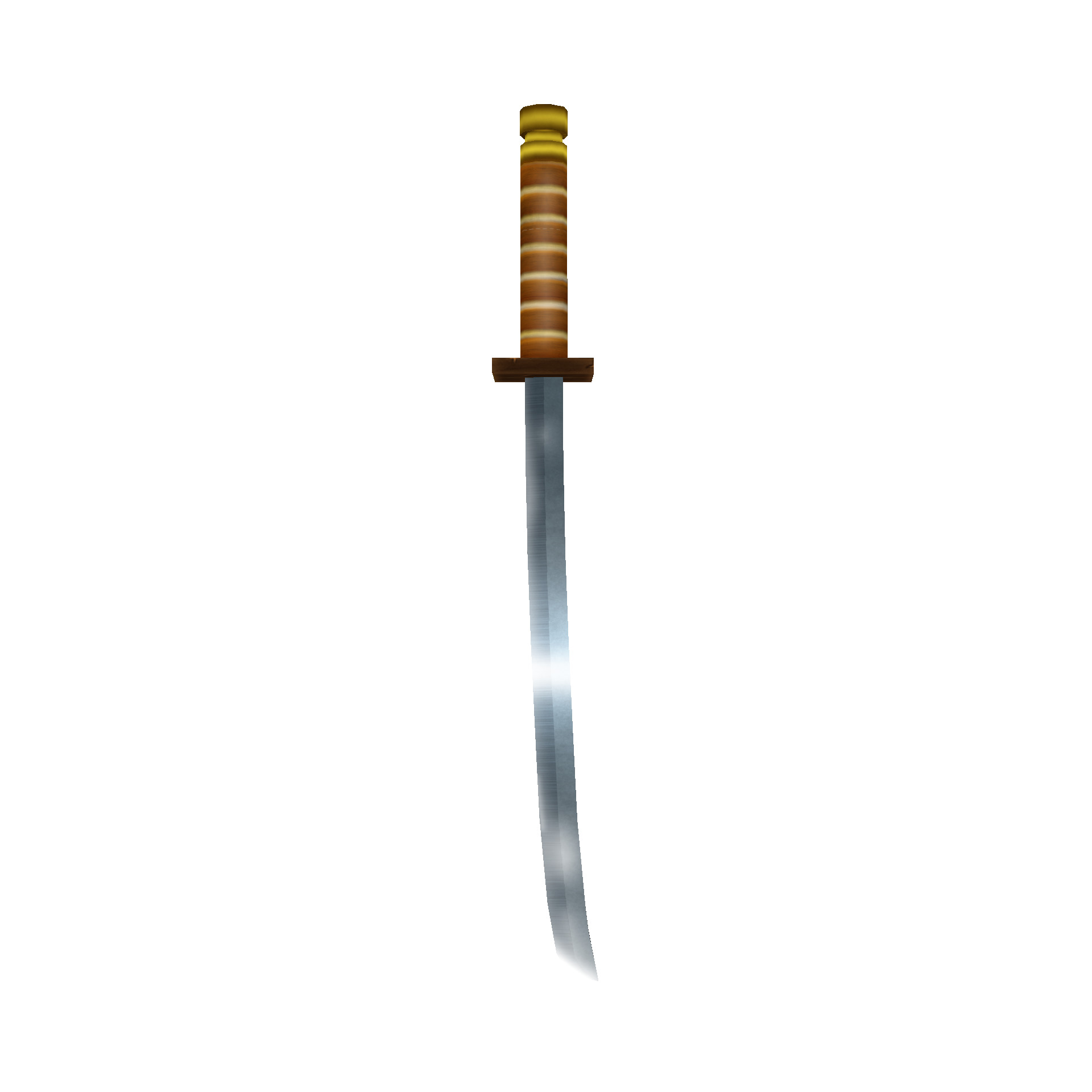 Hand Painted Swords Bundle 3D Model Collection_6