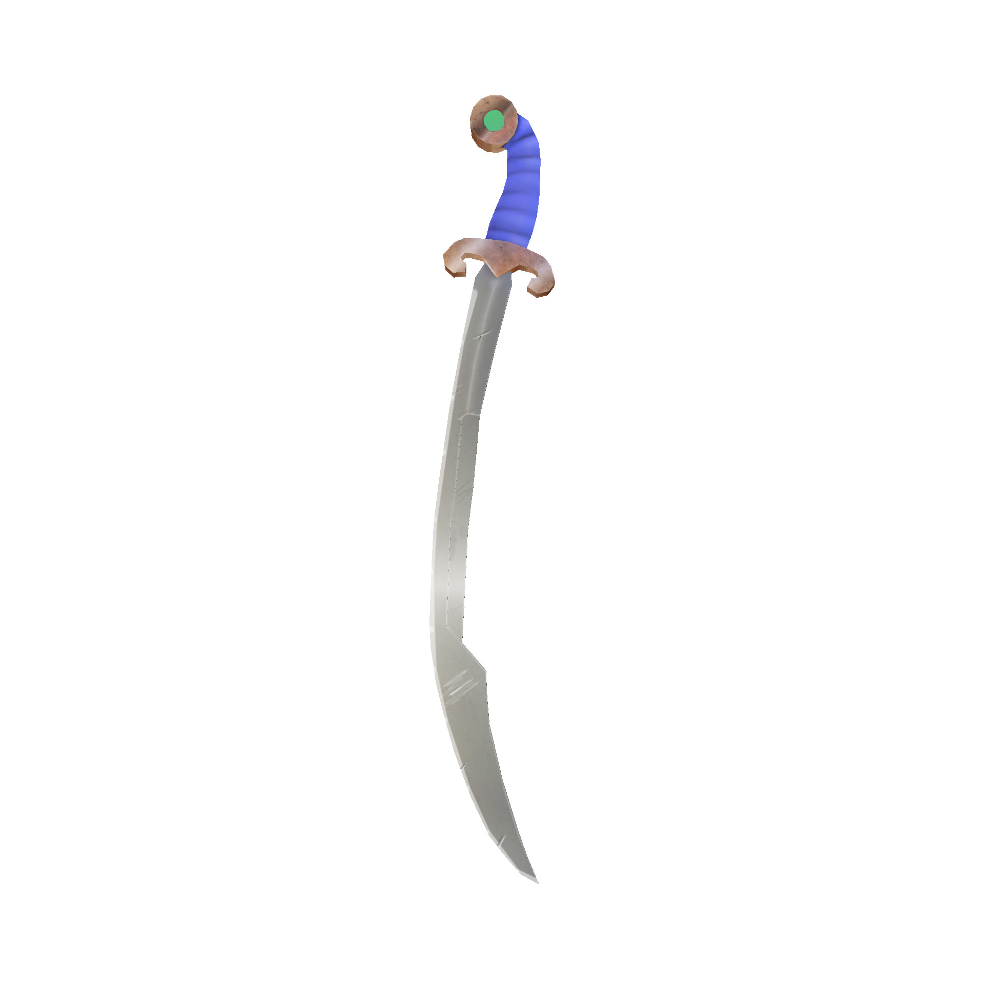 Hand Painted Swords Bundle 3D Model Collection_9