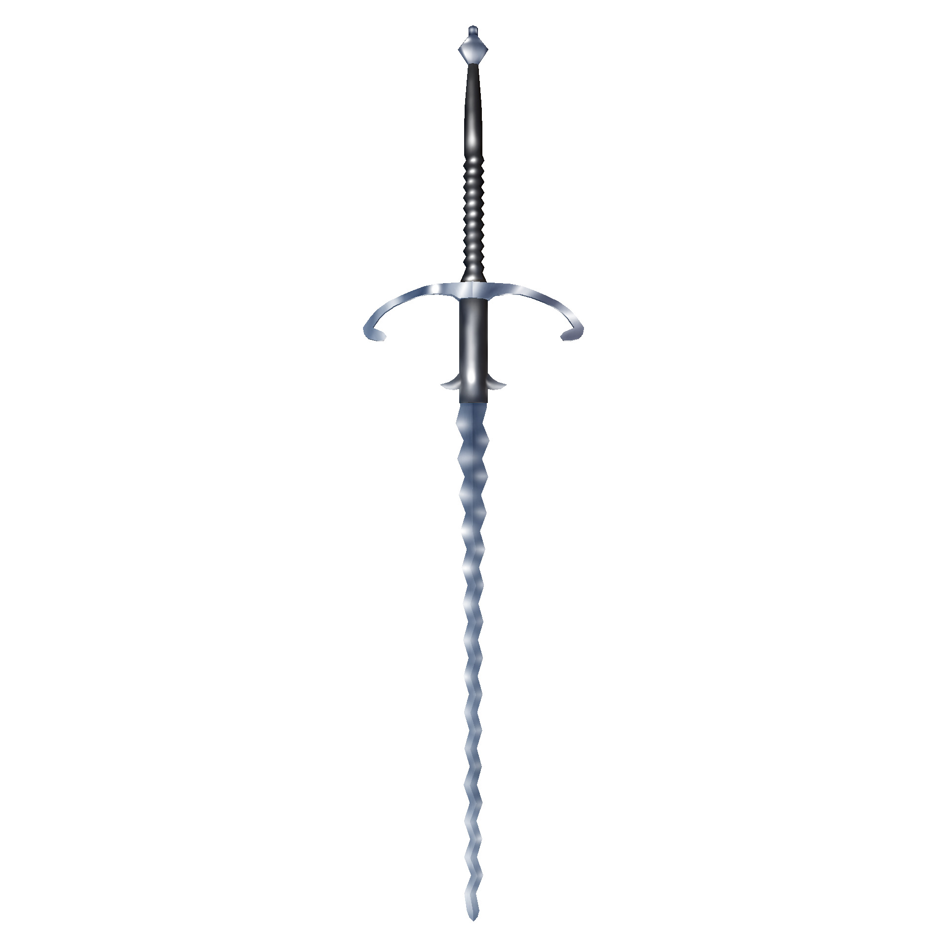 Hand Painted Swords Bundle 3D Model Collection_63