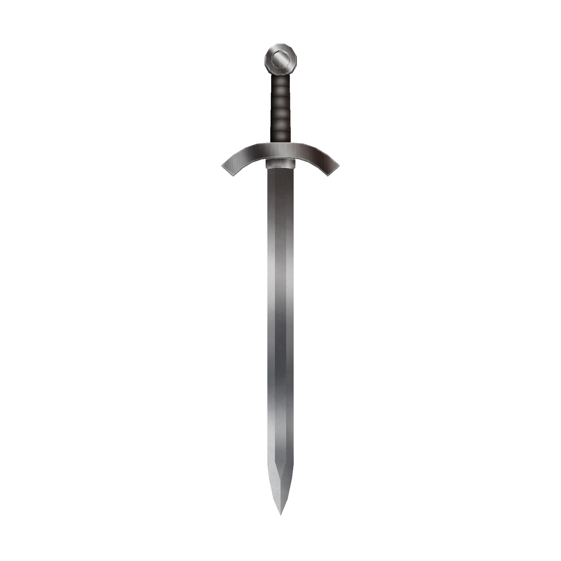 Hand Painted Swords Bundle 3D Model Collection_38