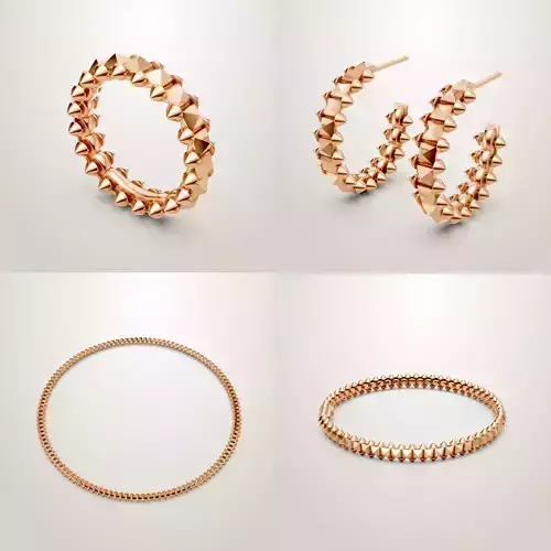 Clash de Cartie Collection ring earring bracelet necklace