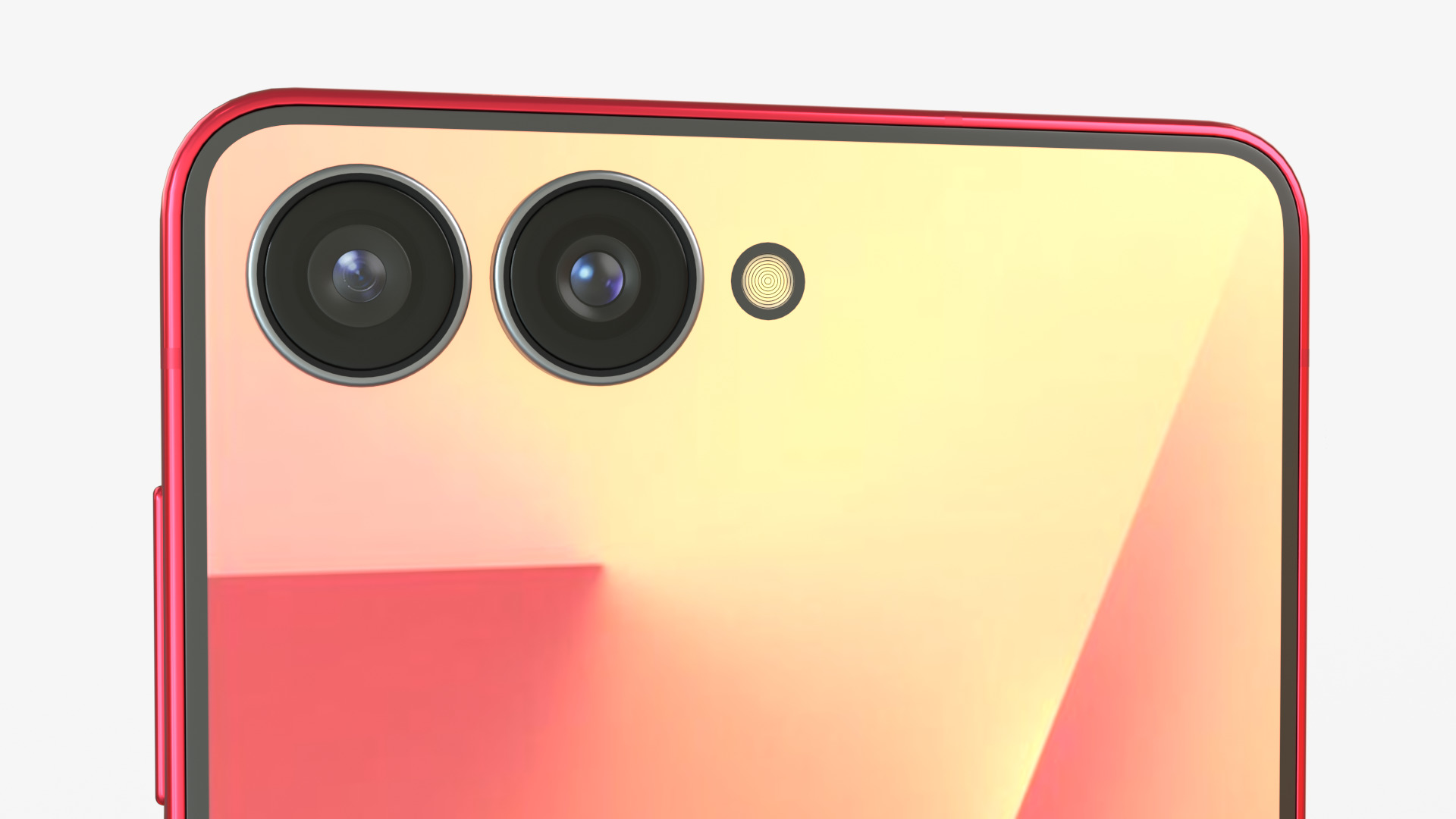 Samsung Galaxy Z Flip 7 Coralred 3D model_10