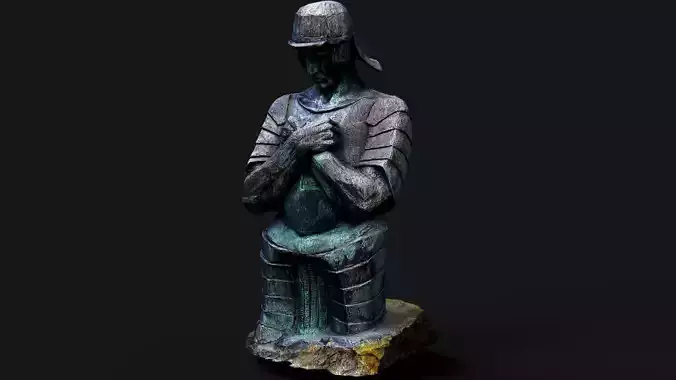 ancient roman monument iron mercenary PBR photogrammetry