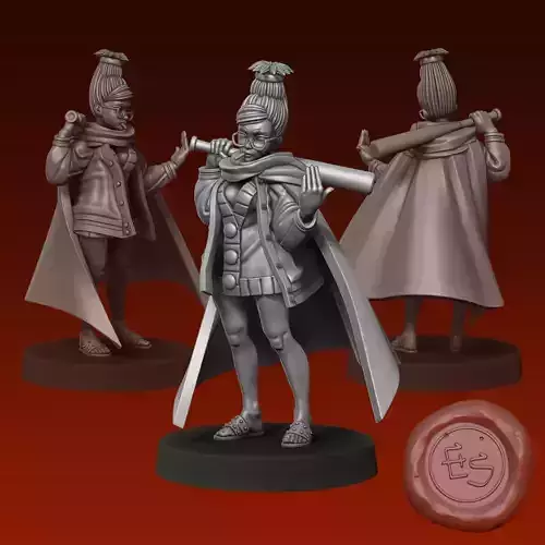 Seiko Ayase - Dandadan - 32mm Miniature