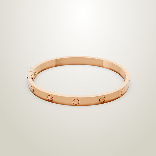 Cartie LOVE bracelet classic model 185mm  lock has been changed 3D print model