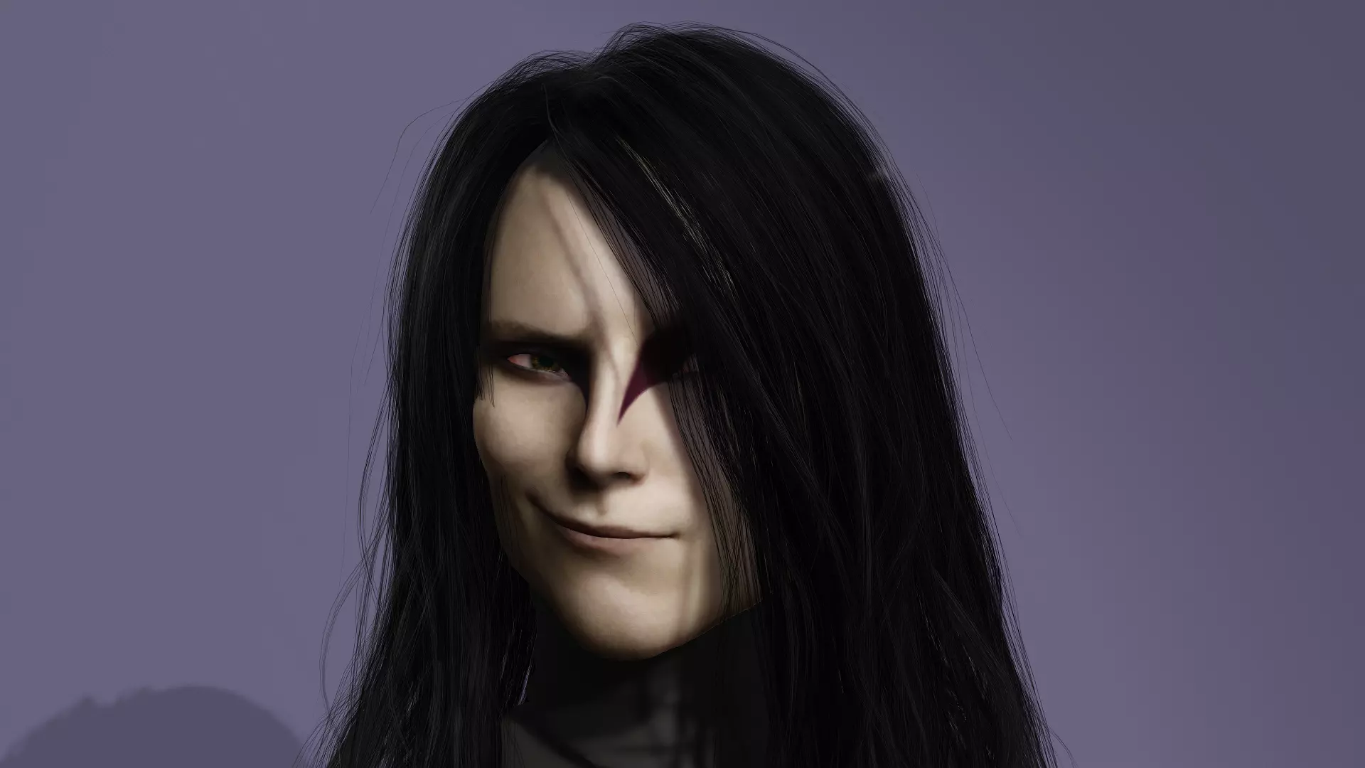 Realistic Mysterious Sorcerer Orochimaru from Naruto meta human 3D model_20
