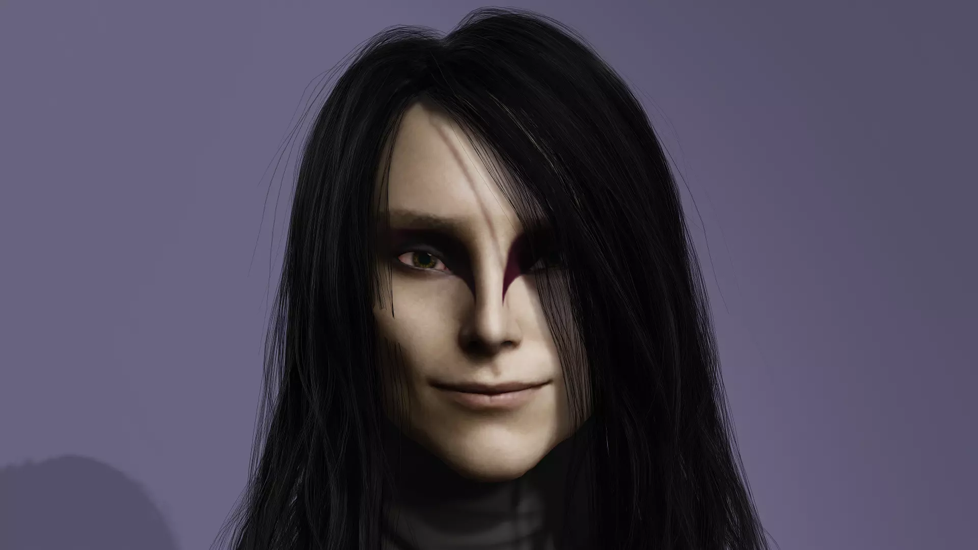 Realistic Mysterious Sorcerer Orochimaru from Naruto meta human 3D model_23