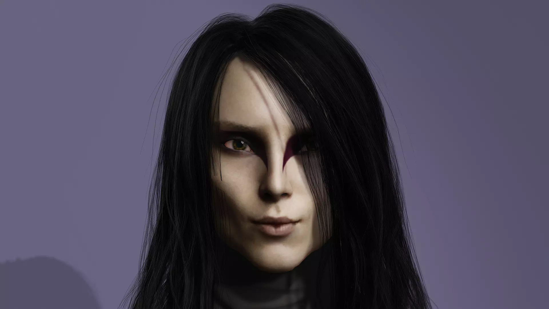 Realistic Mysterious Sorcerer Orochimaru from Naruto meta human 3D model_24