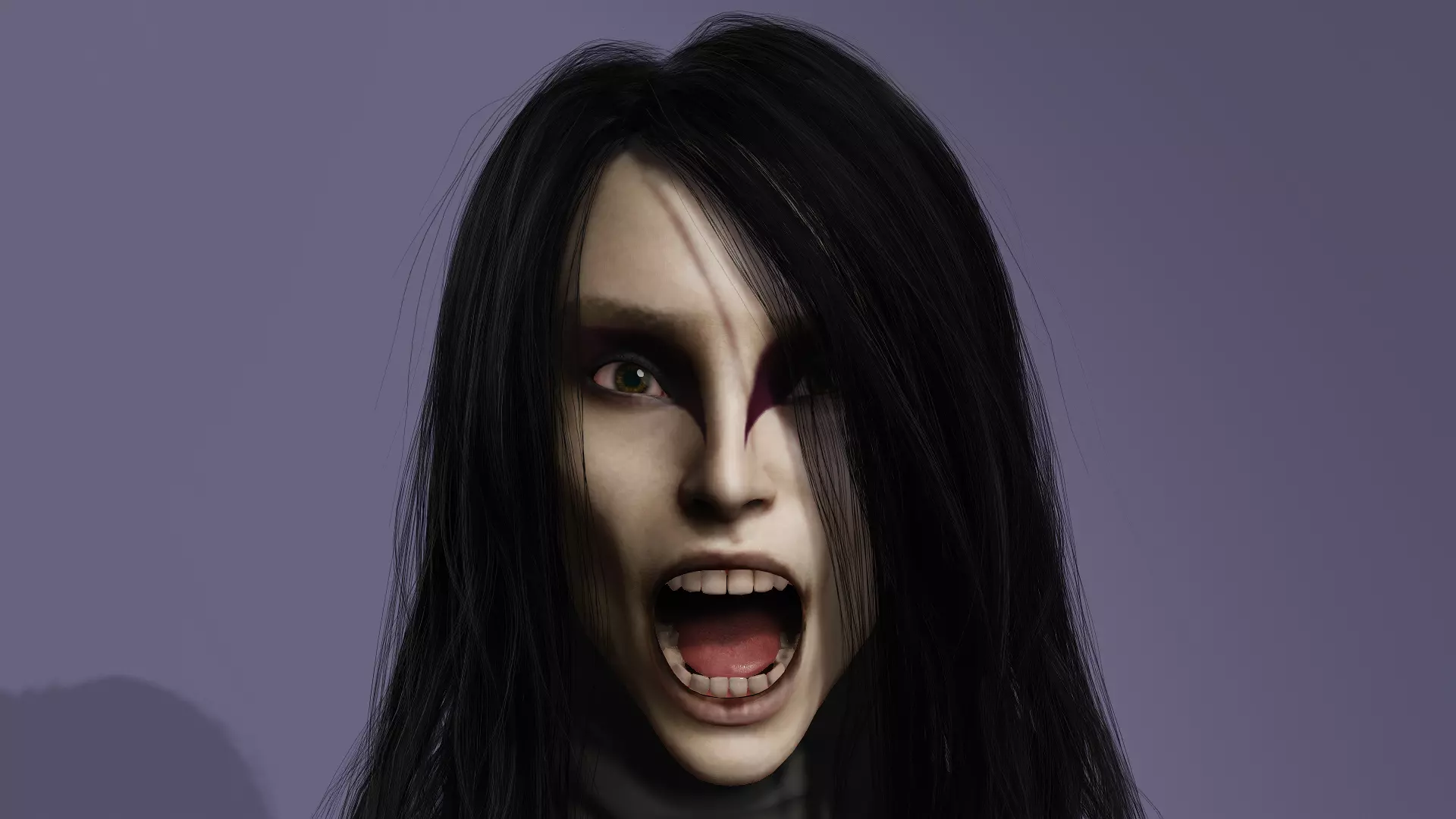 Realistic Mysterious Sorcerer Orochimaru from Naruto meta human 3D model_2