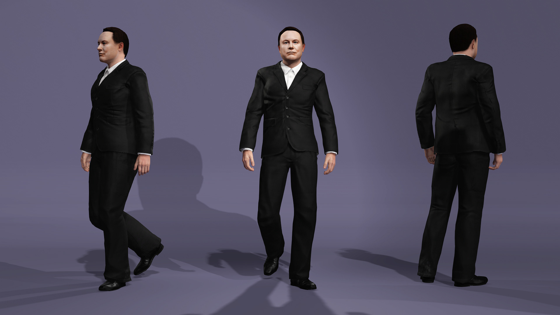 Business Character Similar to Elon Reeve Musk meta human 3D model_22