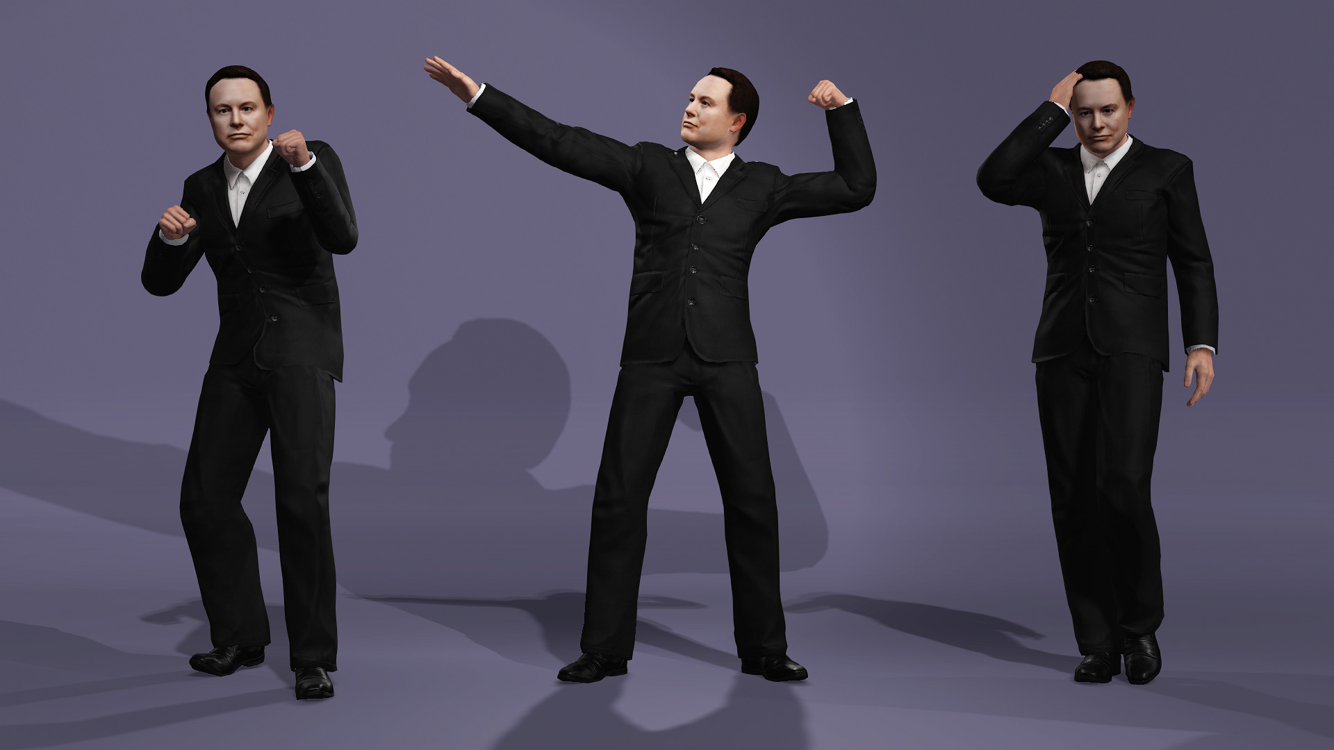 Business Character Similar to Elon Reeve Musk meta human 3D model_18
