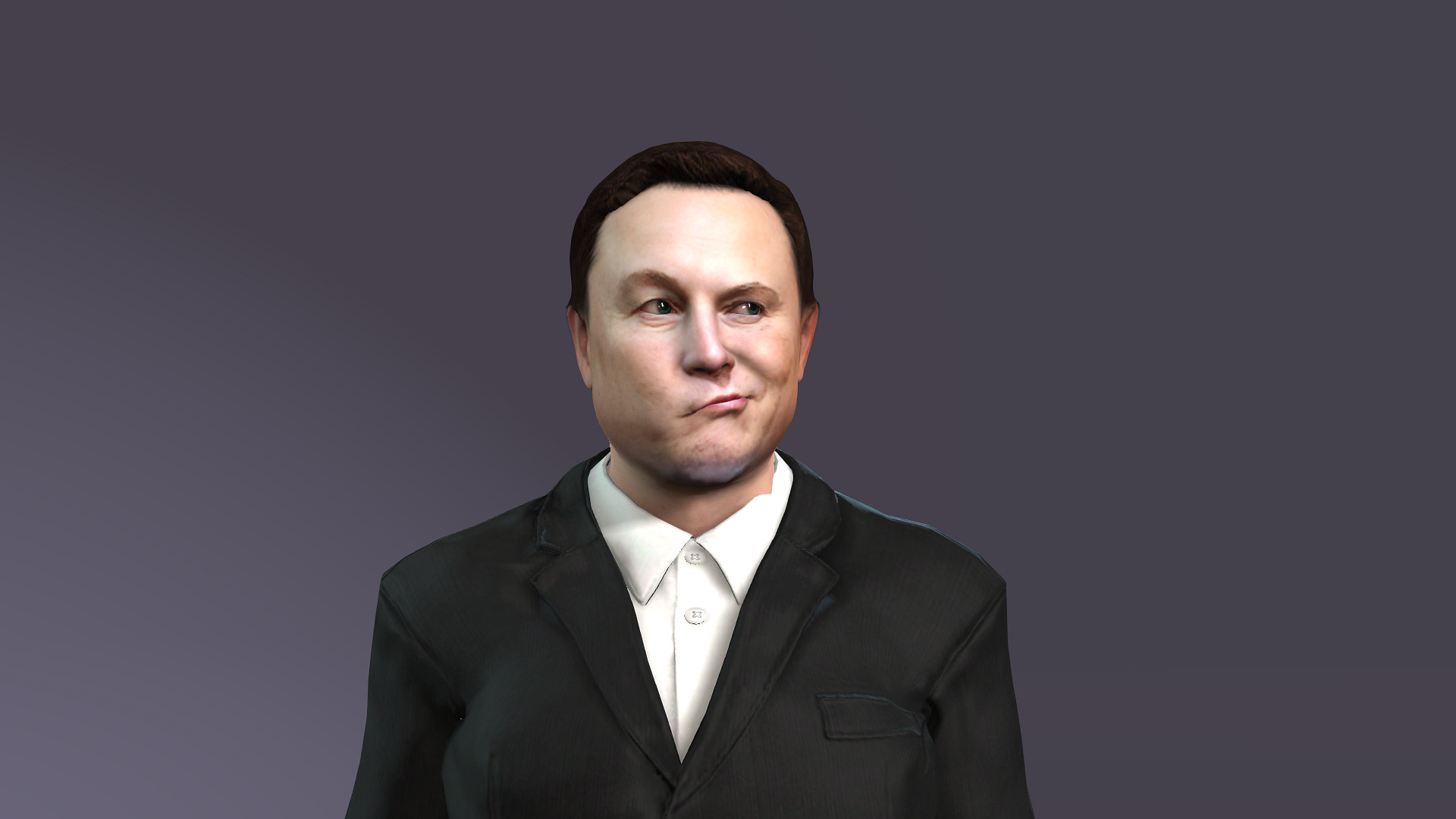 Business Character Similar to Elon Reeve Musk meta human 3D model_14