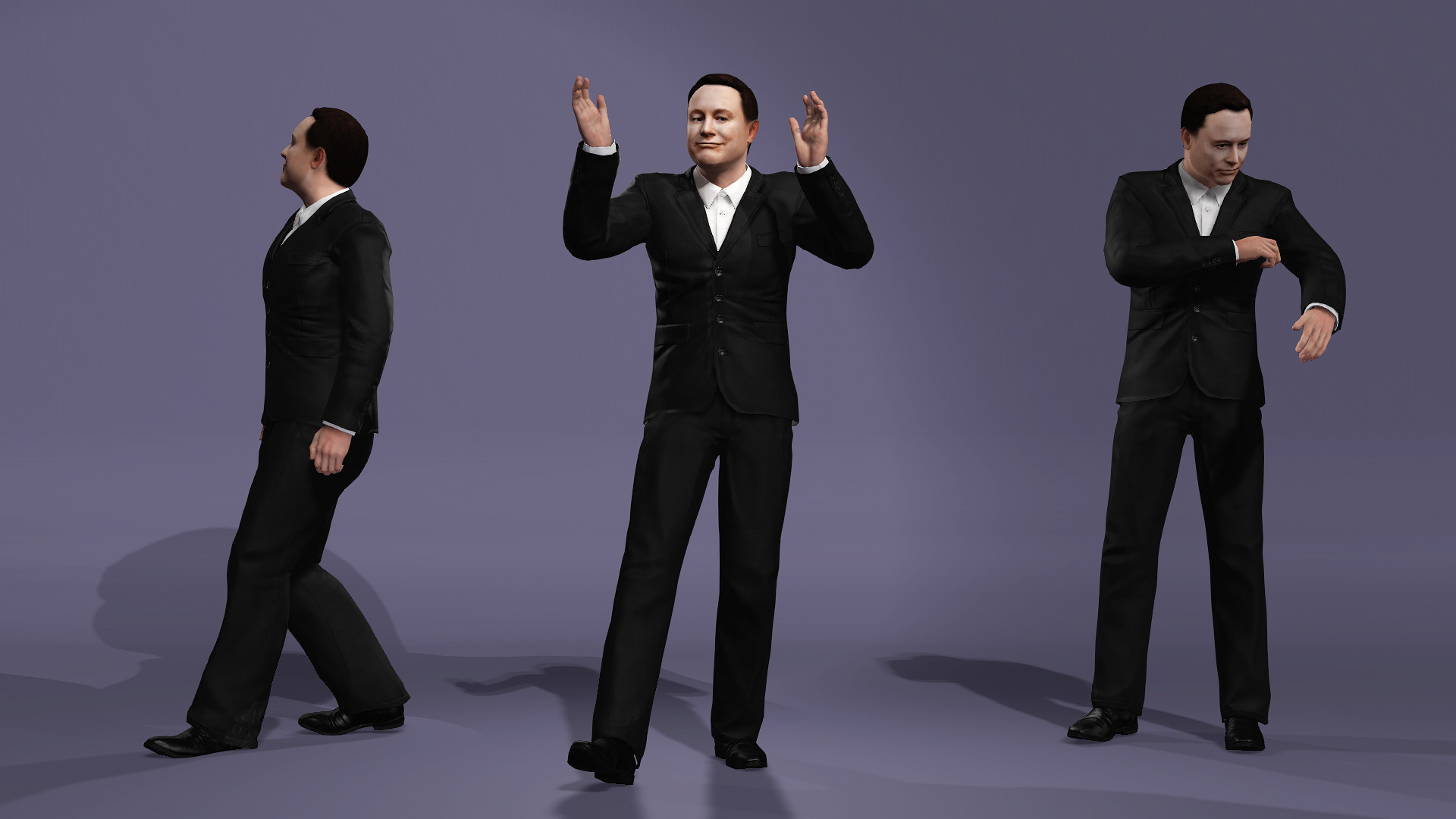 Business Character Similar to Elon Reeve Musk meta human 3D model_21